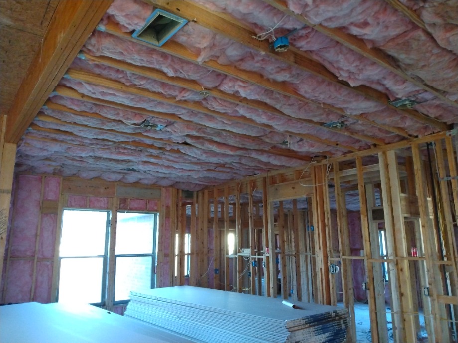 Insulation in house Fireplace Sales 