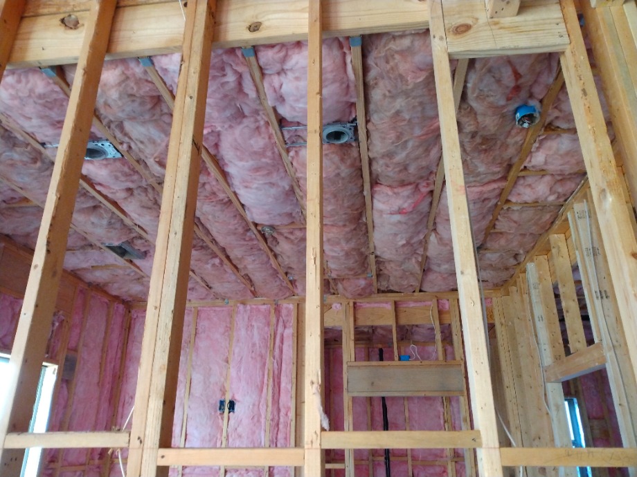 Insulation in house Fireplace Sales 