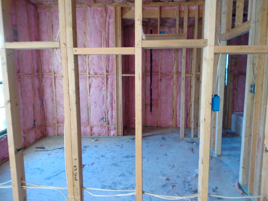 Insulation in house Fireplace Sales 