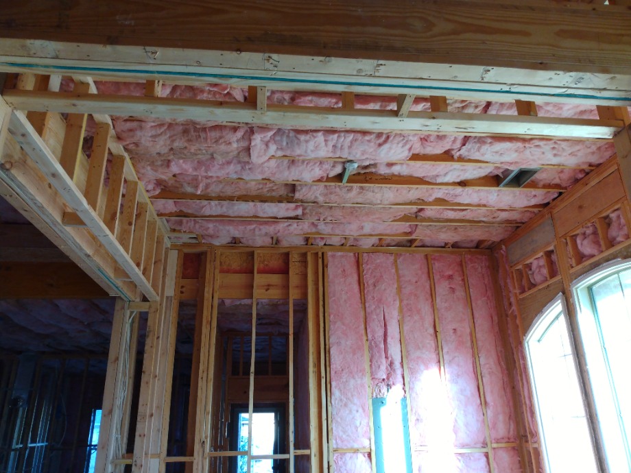 Insulation in house Fireplace Sales 