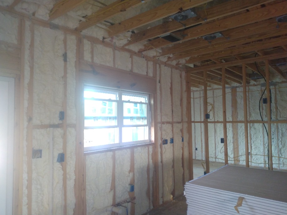 Spray Foam Installed  Fireplace Sales 