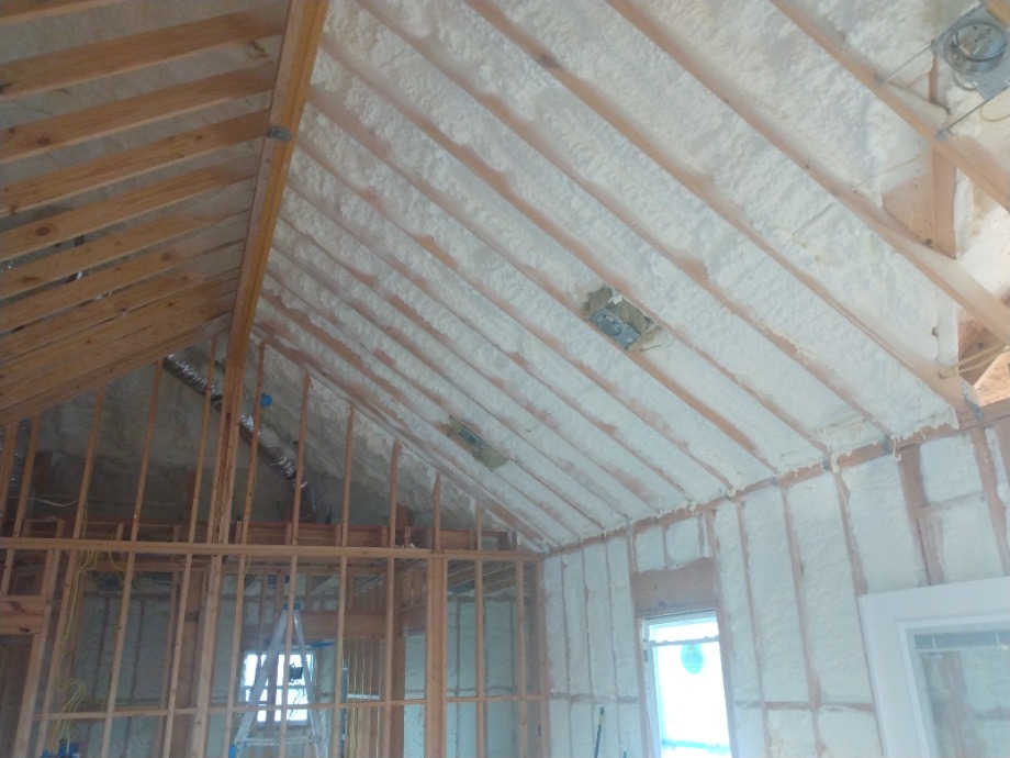 Spray Foam Installed  Fireplace Sales 