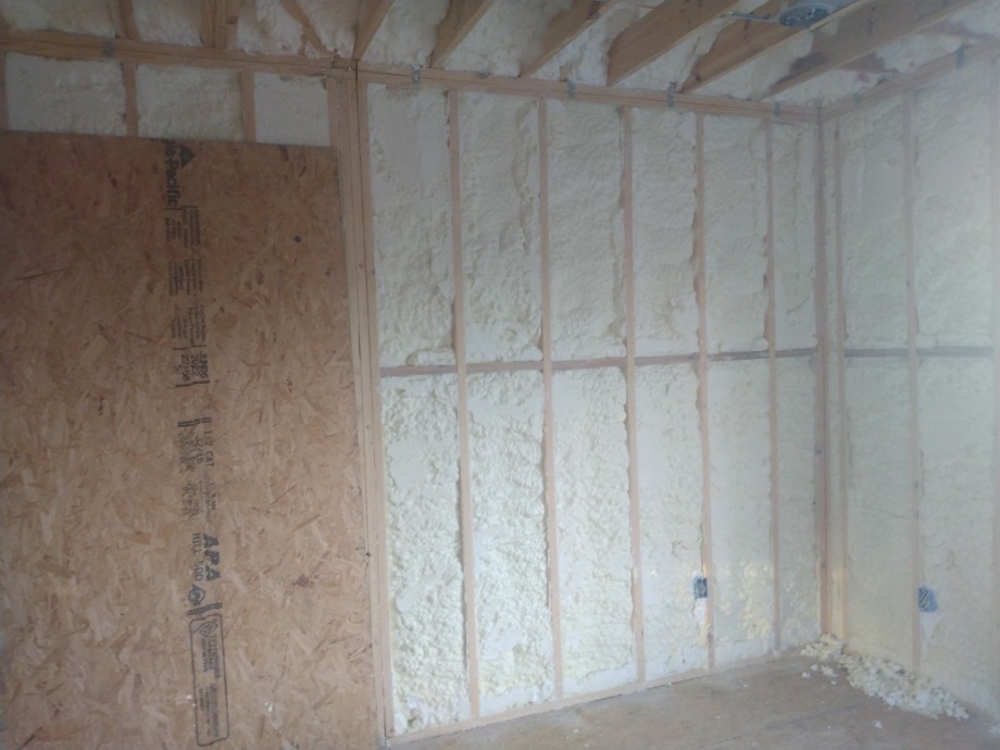 Spray Foam Installed  Fireplace Sales 