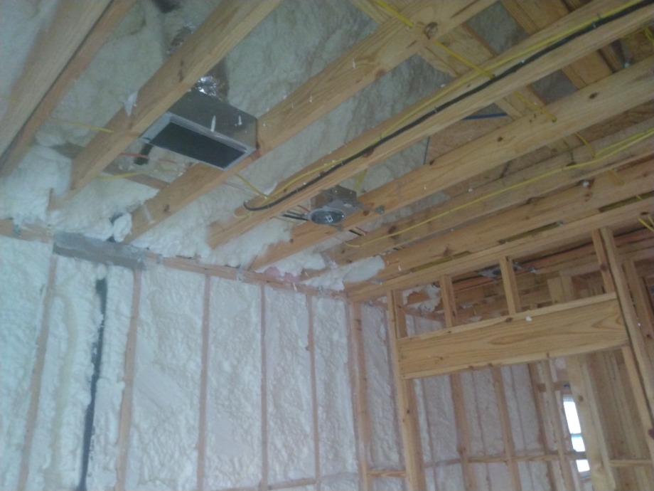 Spray Foam Installed  Fireplace Sales 
