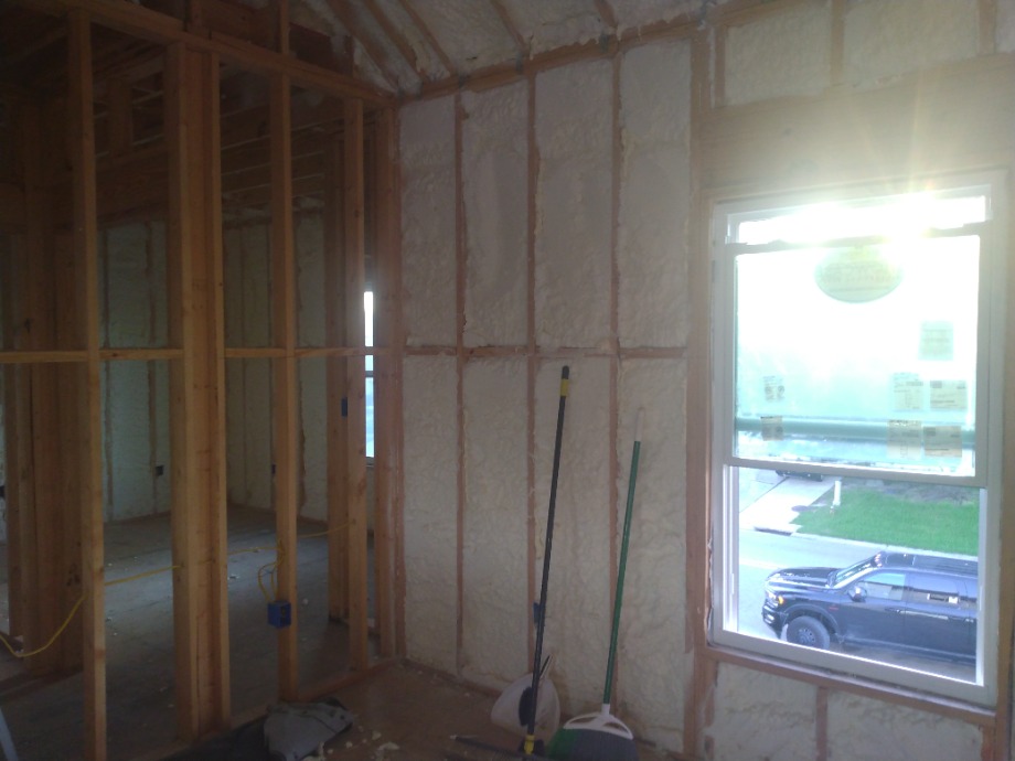 Spray Foam Installed  Fireplace Sales 