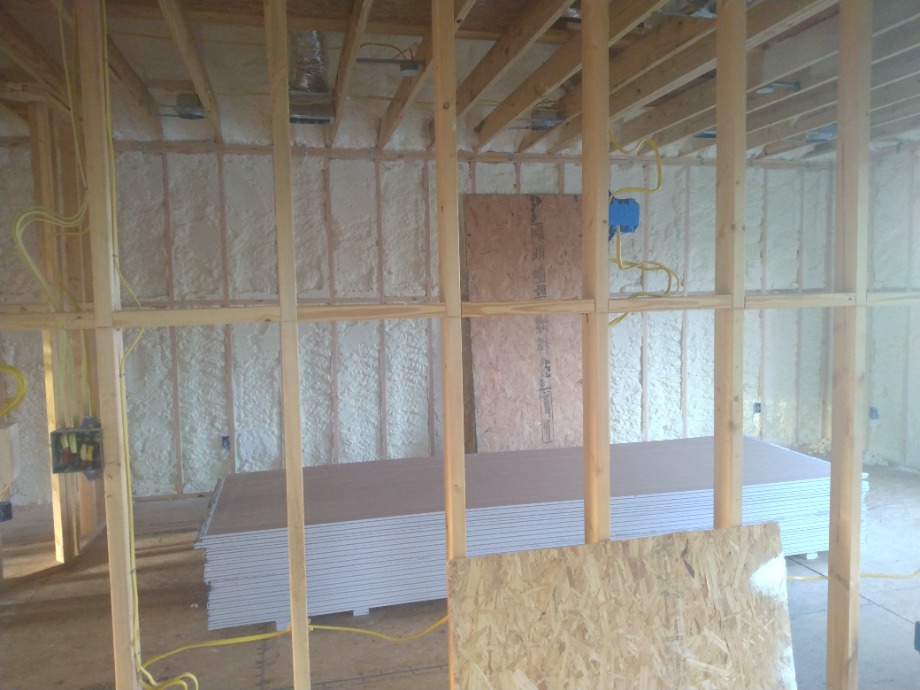 Spray Foam Installed  Fireplace Sales 