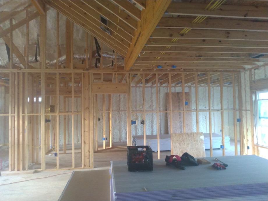 Spray Foam Installed  Fireplace Sales 