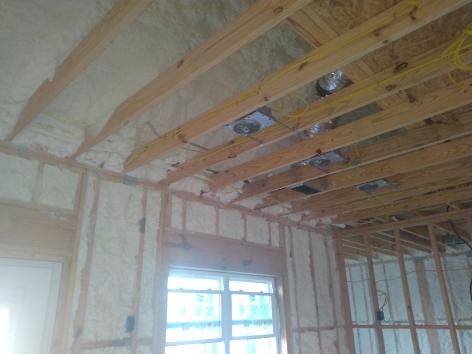 Spray Foam Installed  Fireplace Sales 