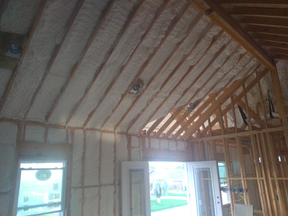 Spray Foam Installed  Fireplace Sales 