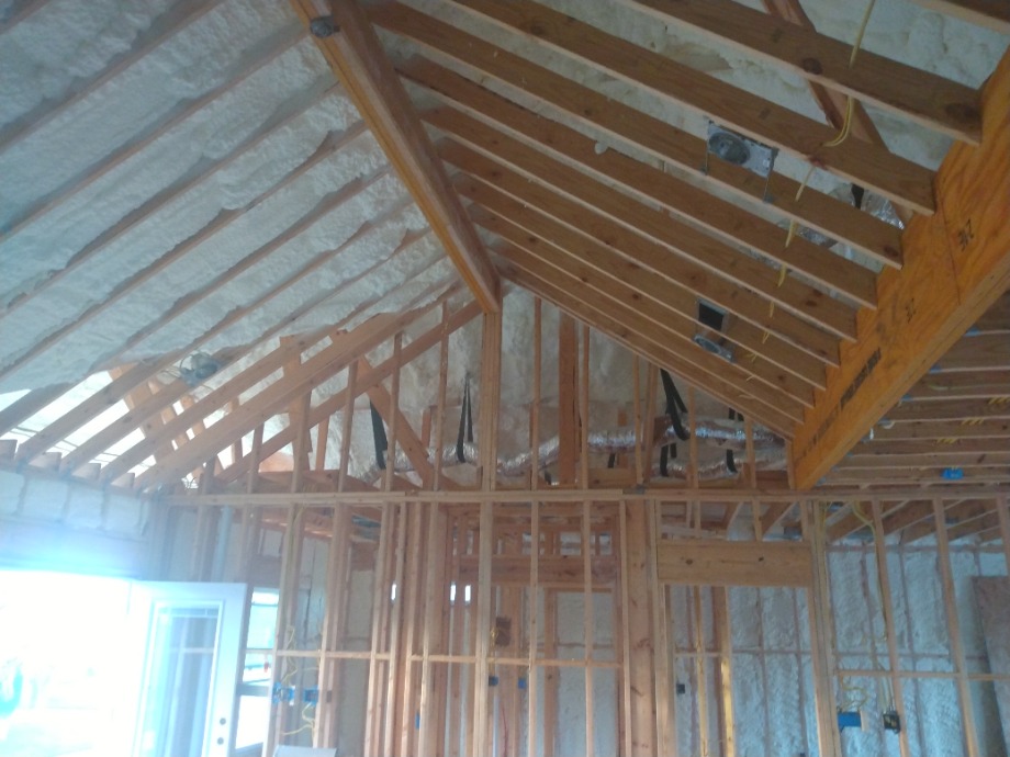 Spray Foam Installed  Fireplace Sales 