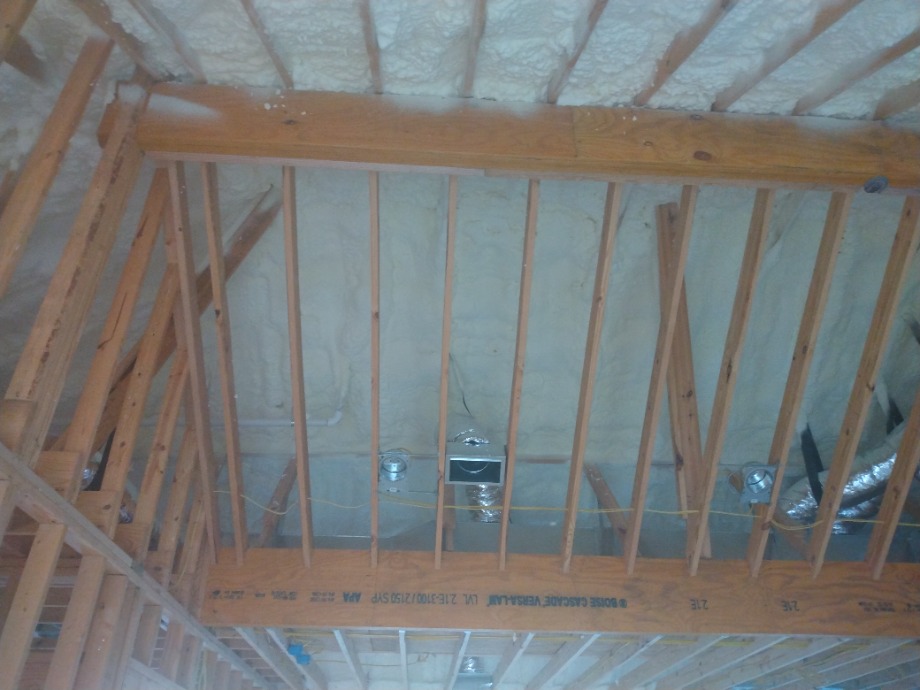 Spray Foam Installed  Fireplace Sales 