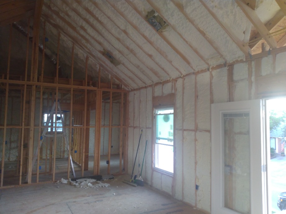 Spray Foam Installed  Fireplace Sales 