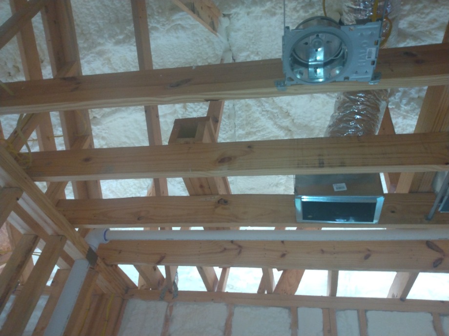 Spray Foam Installed  Fireplace Sales 