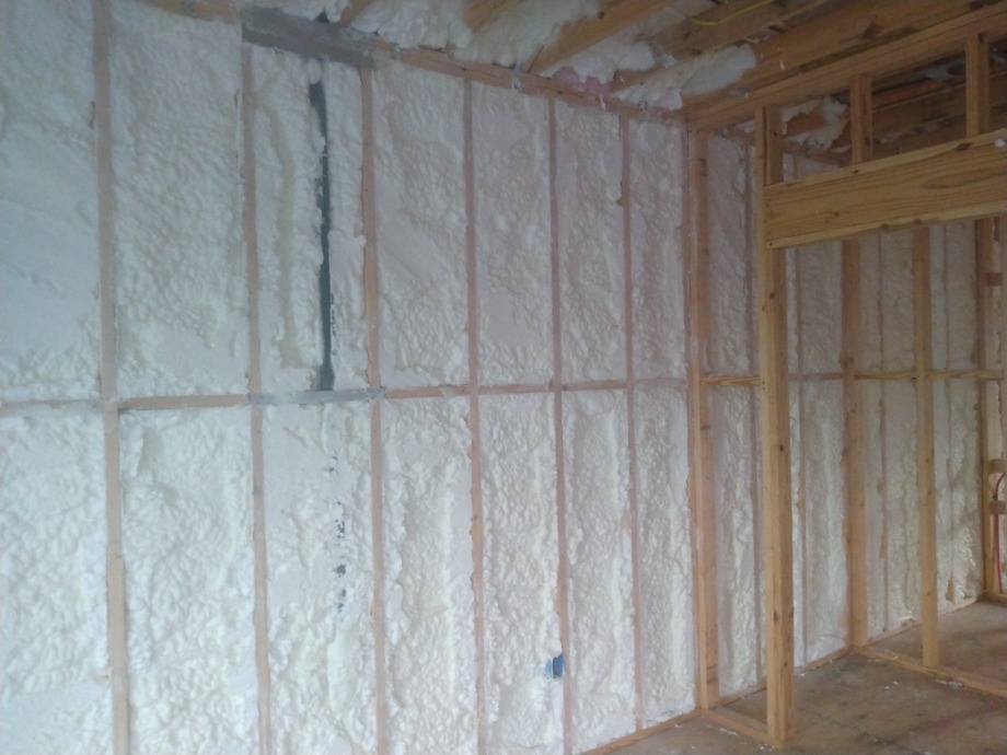 Spray Foam Installed  Fireplace Sales 
