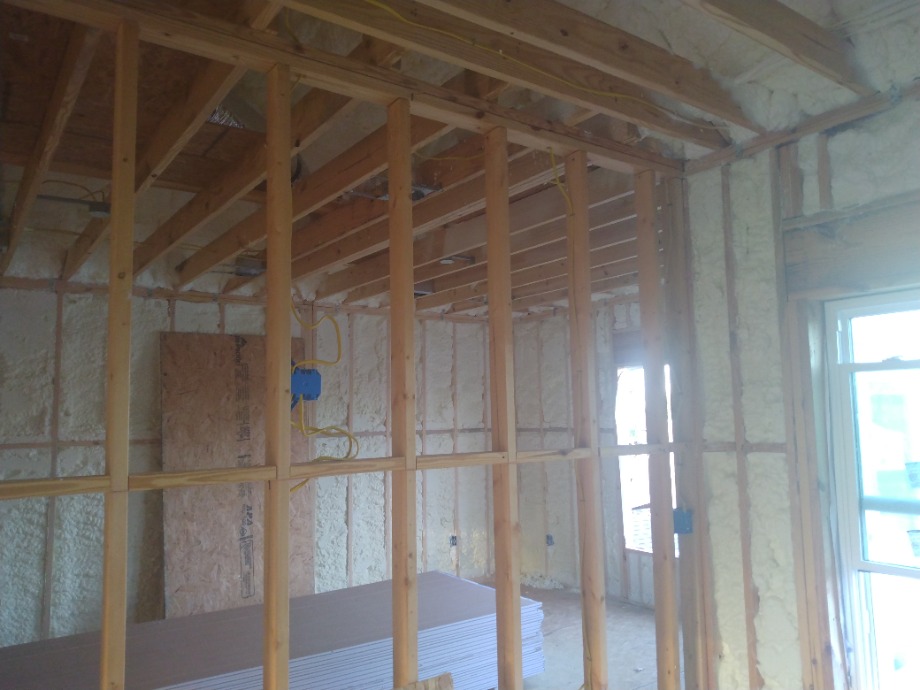 Spray Foam Installed  Fireplace Sales 