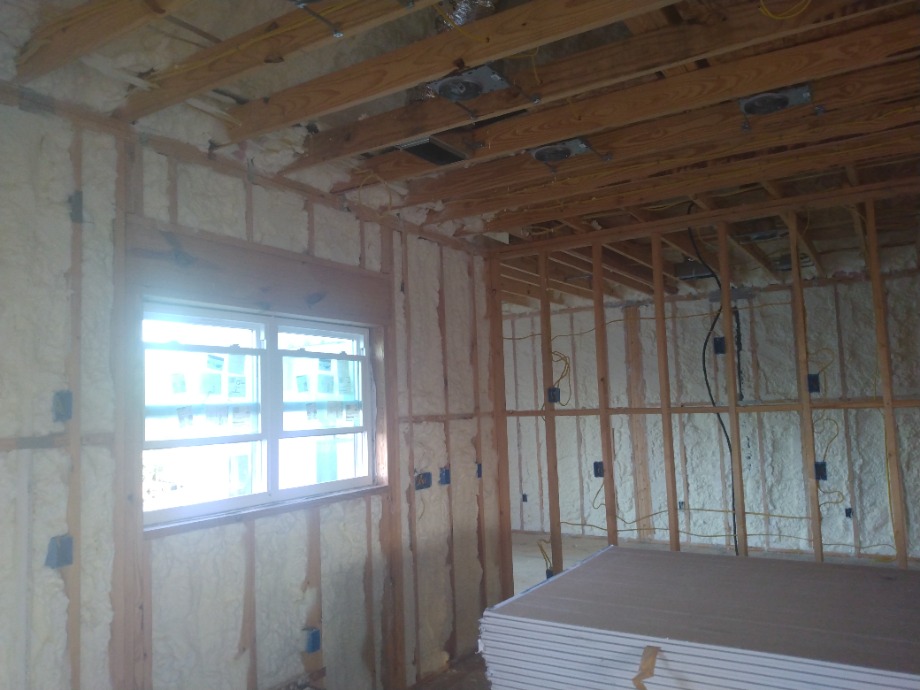 Spray Foam Installed  Fireplace Sales 