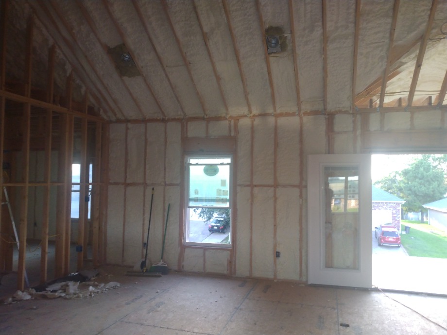 Spray Foam Installed  Fireplace Sales 