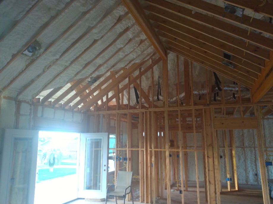 Spray Foam Installed  Fireplace Sales 