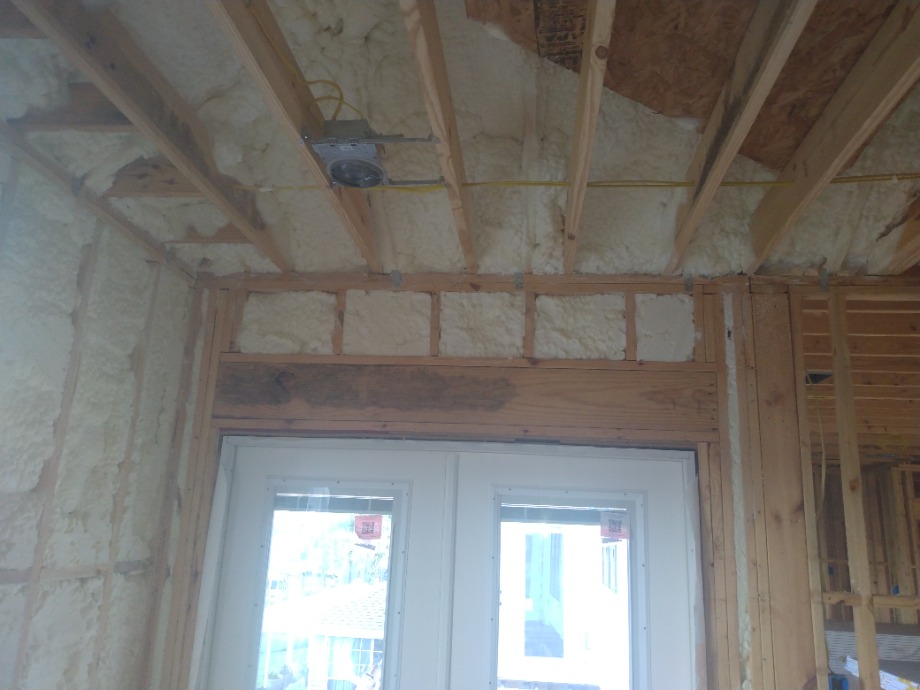 Spray Foam Installed  Fireplace Sales 