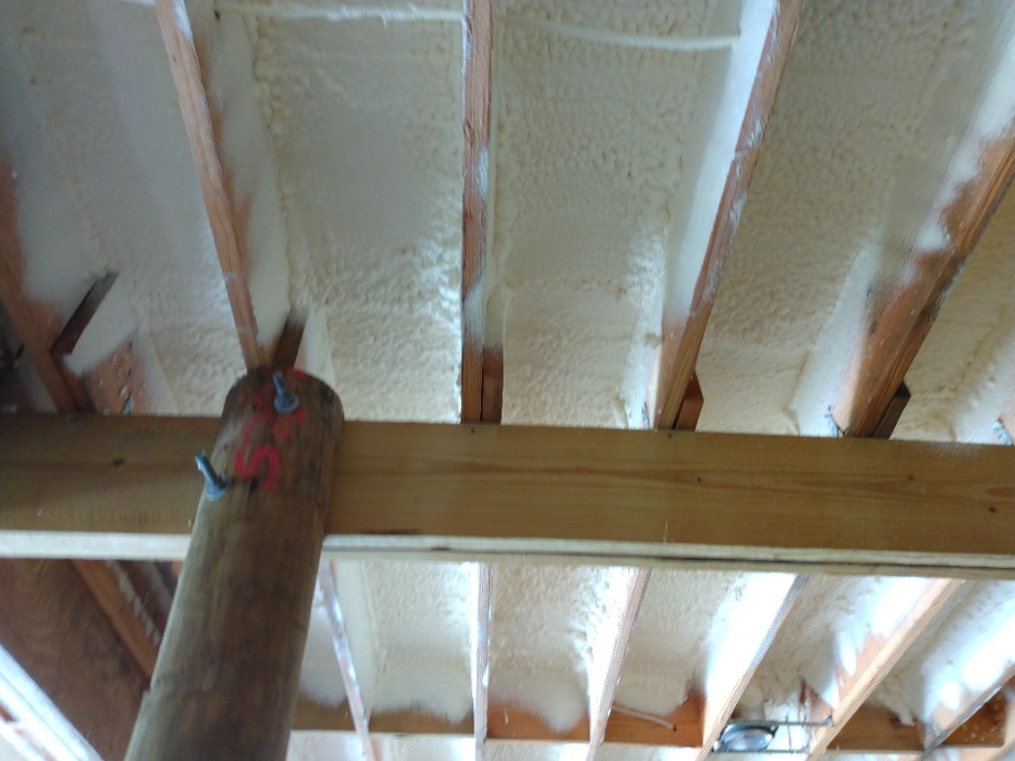 Spray Foam Installed  Fireplace Sales 