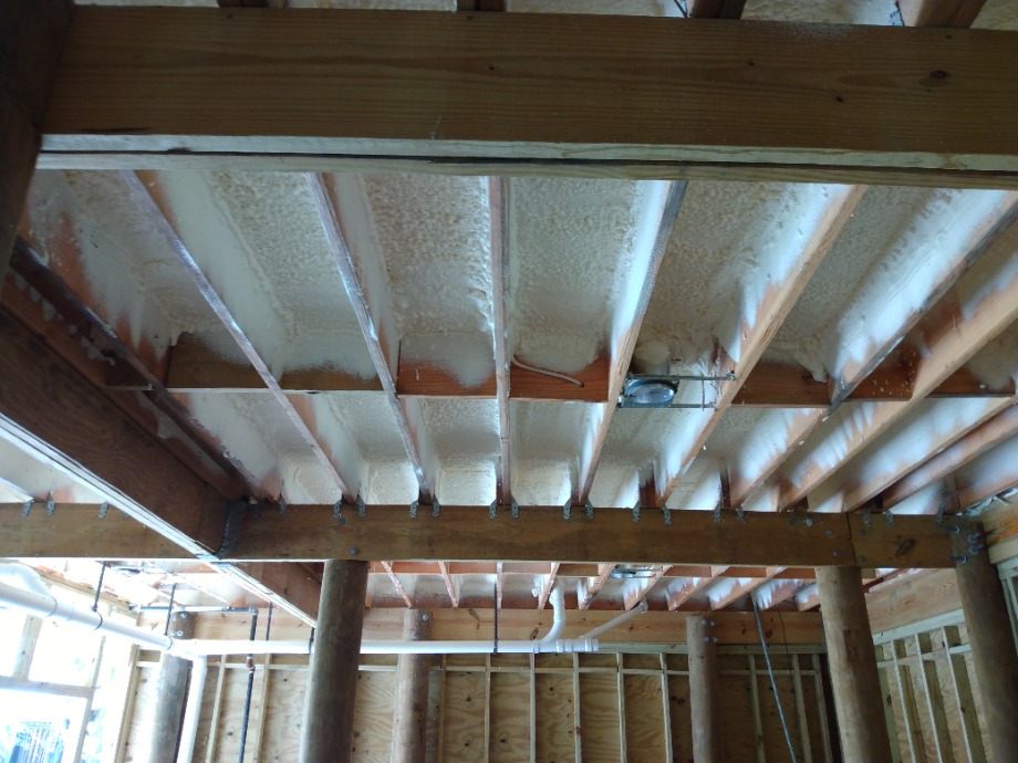 Spray Foam Installed  Fireplace Sales 