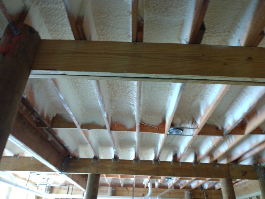 Spray Foam Installed  Fireplace Sales 