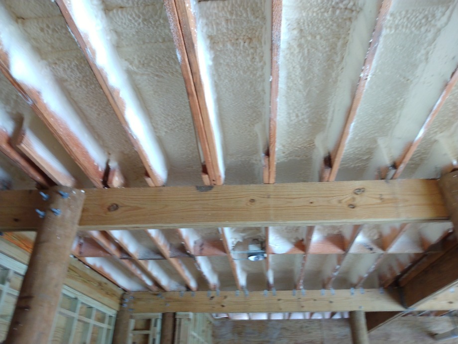 Spray Foam Installed  Fireplace Sales 