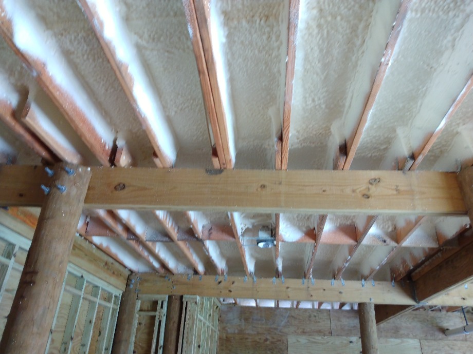 Spray Foam Installed  Fireplace Sales 