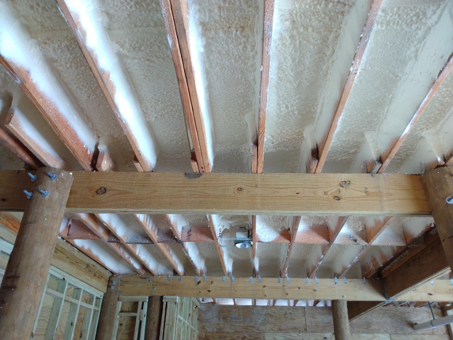 Spray Foam Installed  Fireplace Sales 