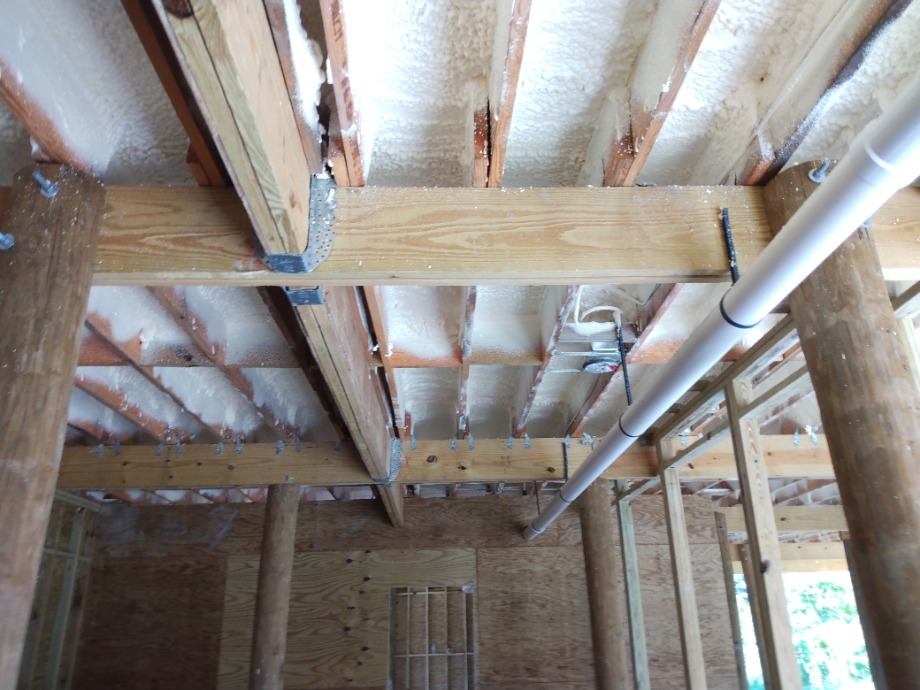 Spray Foam Installed  Fireplace Sales 