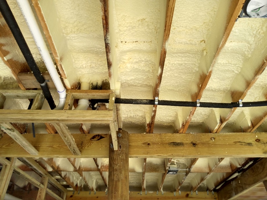 Spray Foam Installed  Fireplace Sales 