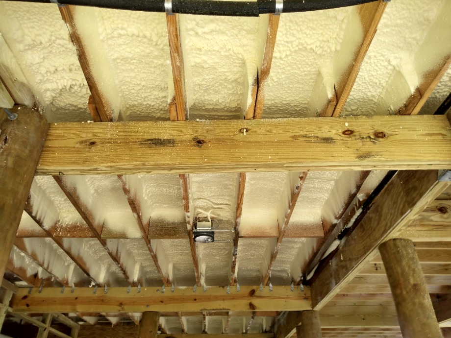 Spray Foam Installed  Fireplace Sales 