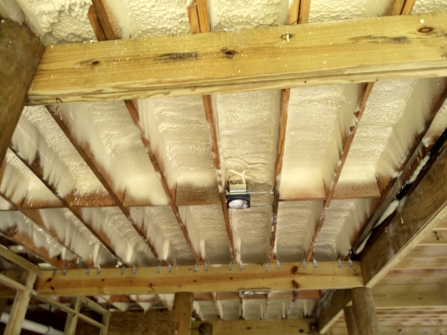 Spray Foam Installed  Fireplace Sales 