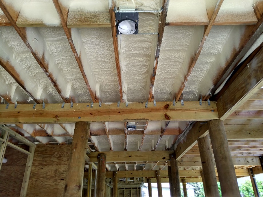 Spray Foam Installed  Fireplace Sales 