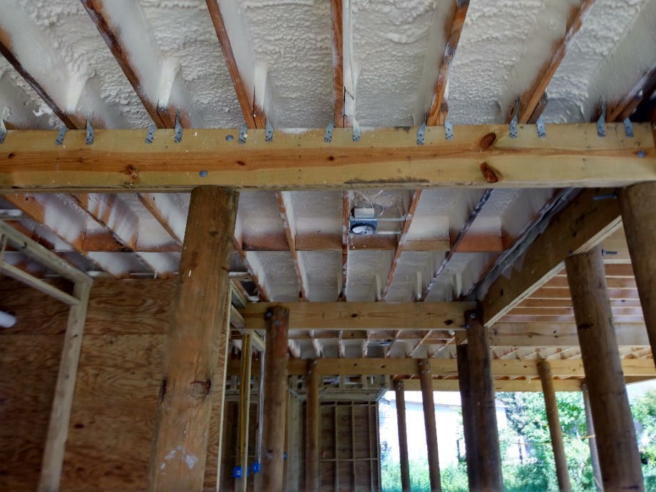 Spray Foam Installed  Fireplace Sales 