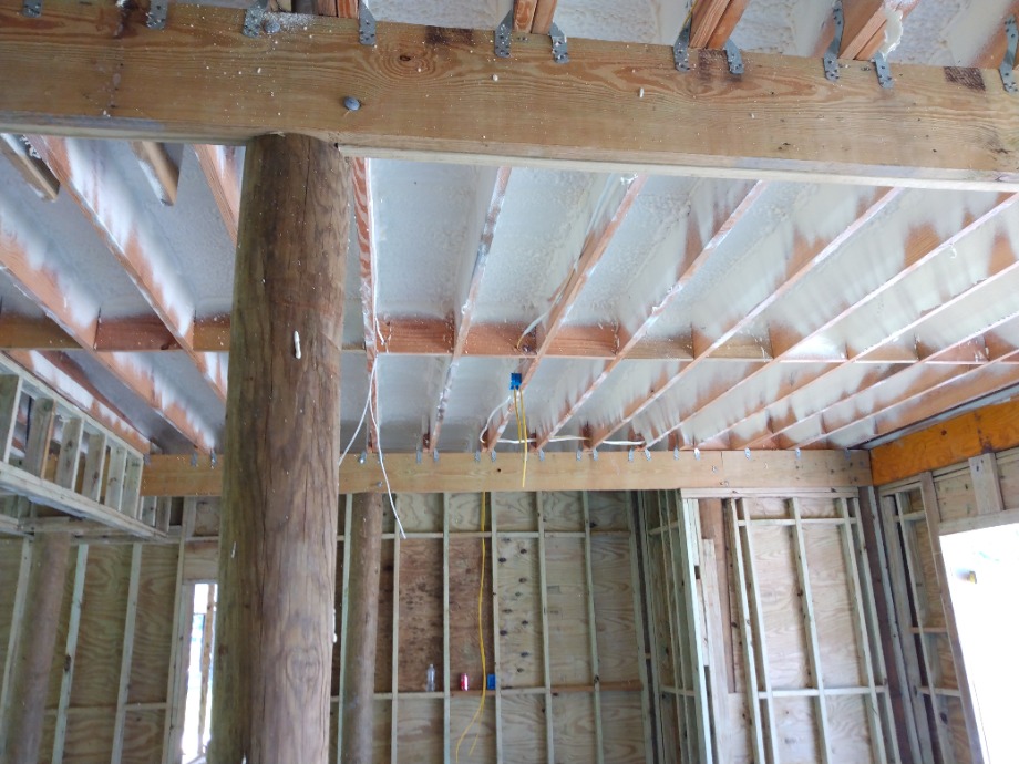 Closed Cell Spray Foam  Fireplace Sales 