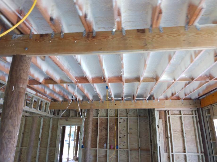 Closed Cell Spray Foam  Fireplace Sales 