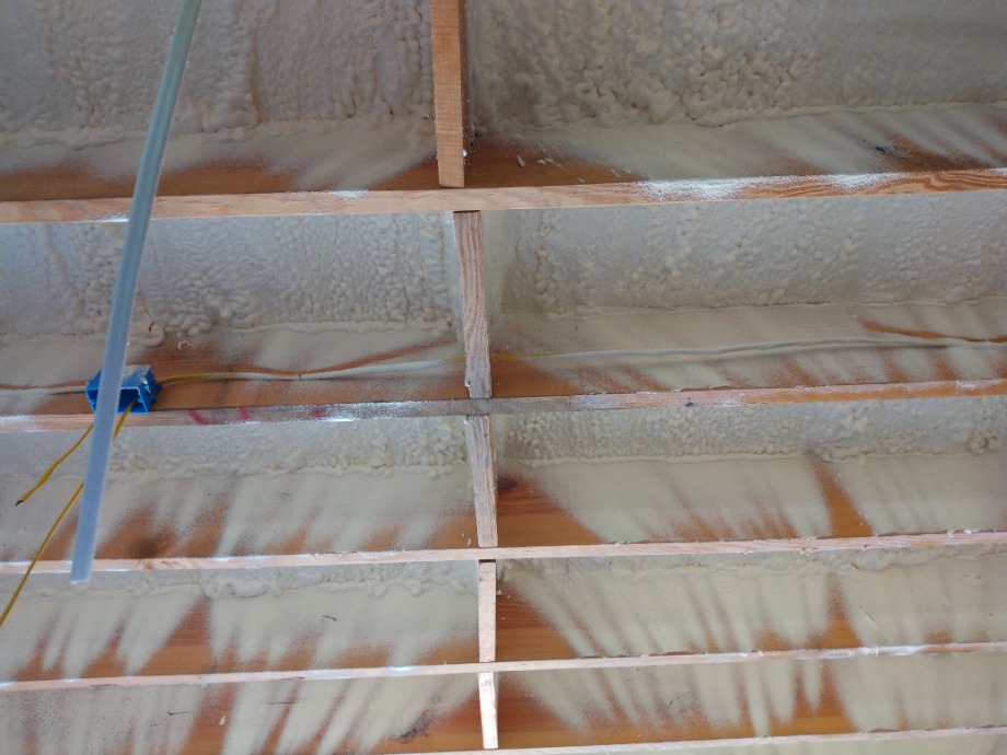 Closed Cell Spray Foam  Fireplace Sales 