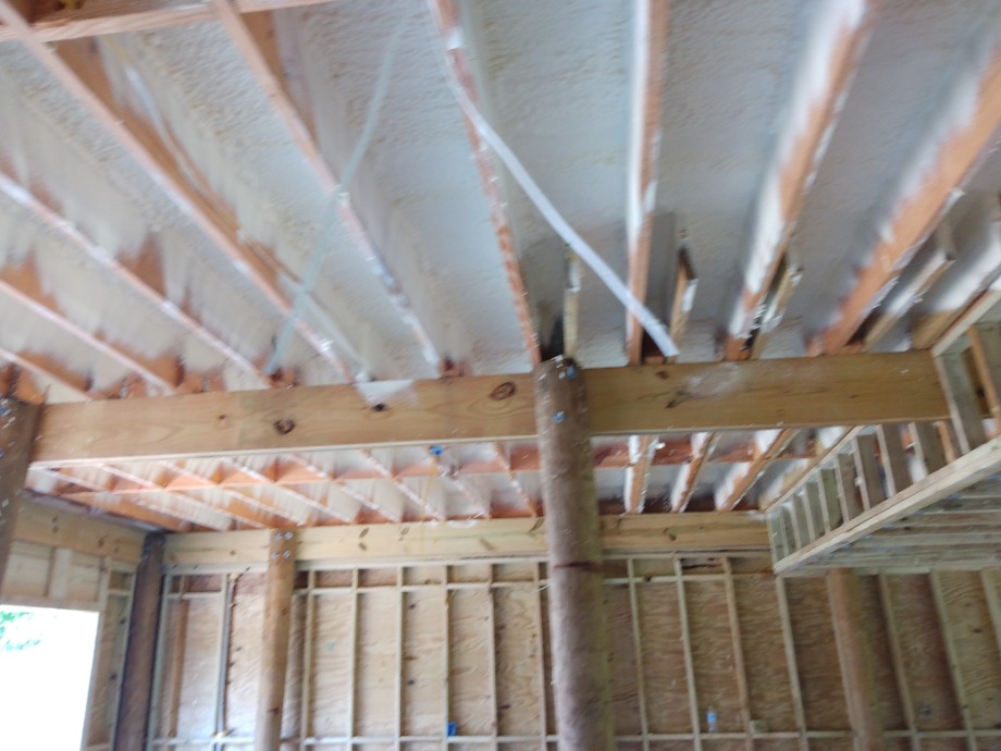 Closed Cell Spray Foam  Fireplace Sales 