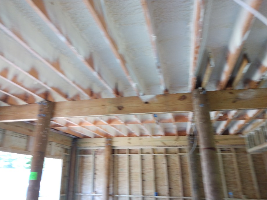 Closed Cell Spray Foam  Fireplace Sales 