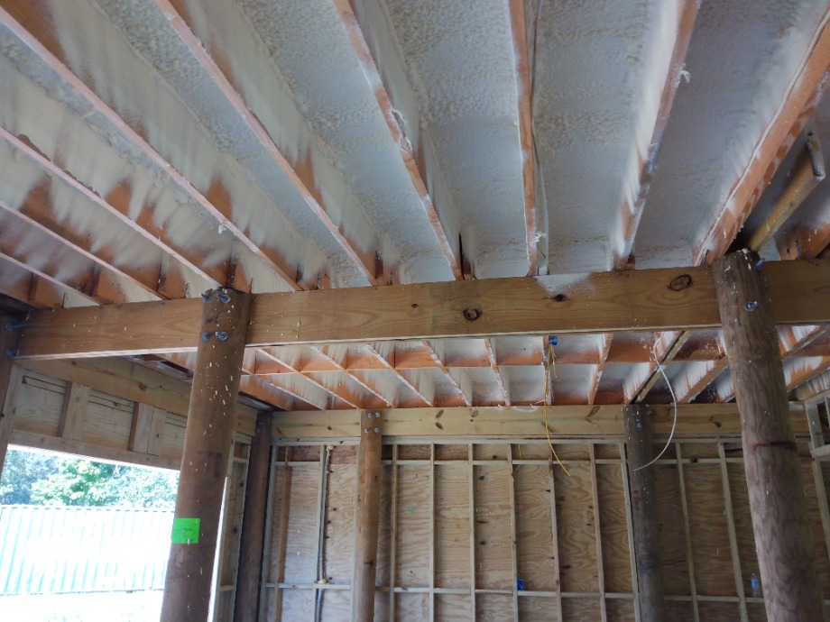 Closed Cell Spray Foam  Fireplace Sales 