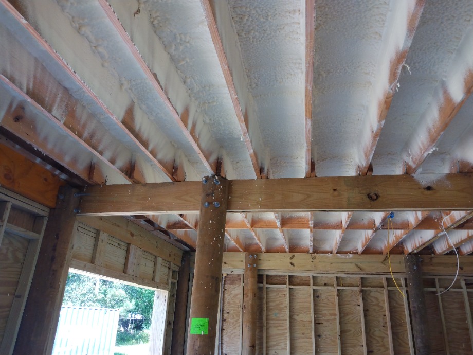 Closed Cell Spray Foam  Fireplace Sales 