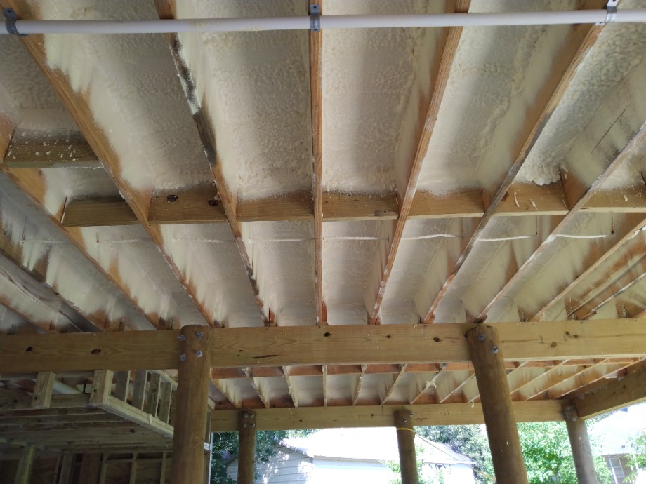 Closed Cell Spray Foam  Fireplace Sales 
