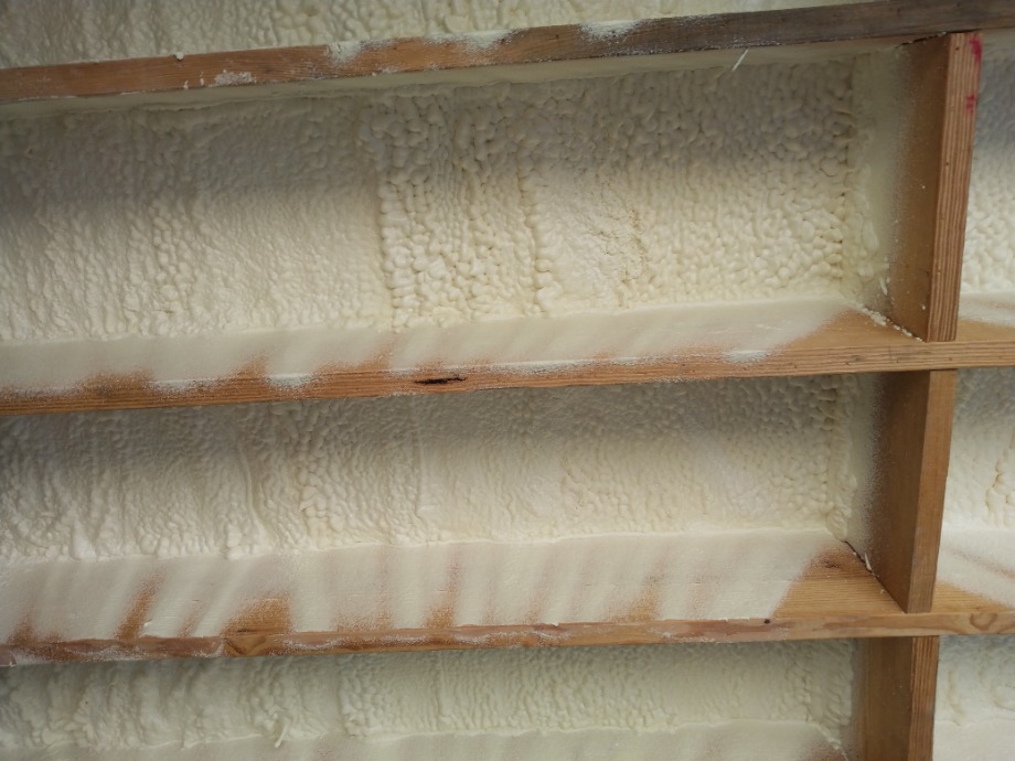 Closed Cell Spray Foam  Fireplace Sales 
