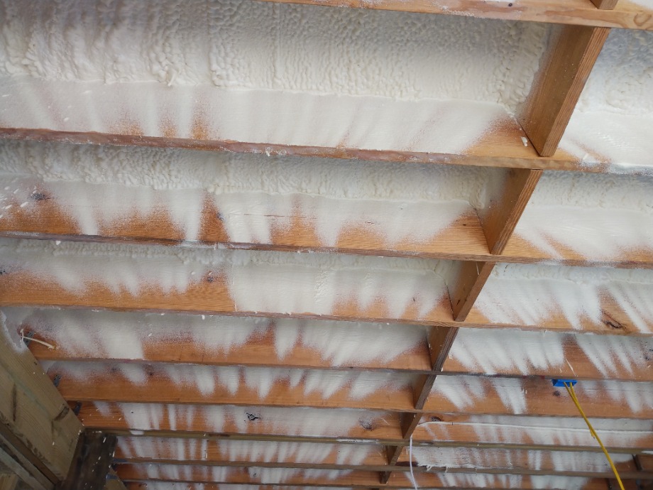 Closed Cell Spray Foam  Fireplace Sales 