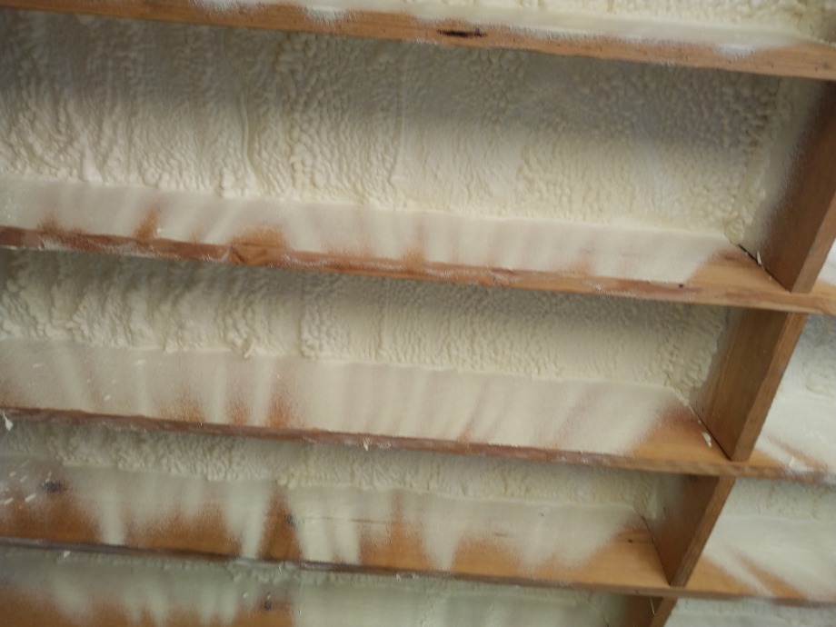 Closed Cell Spray Foam  Fireplace Sales 