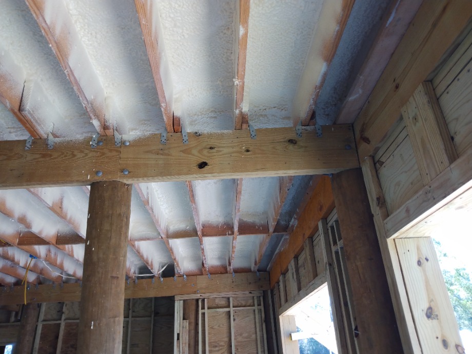 Closed Cell Spray Foam  Fireplace Sales 