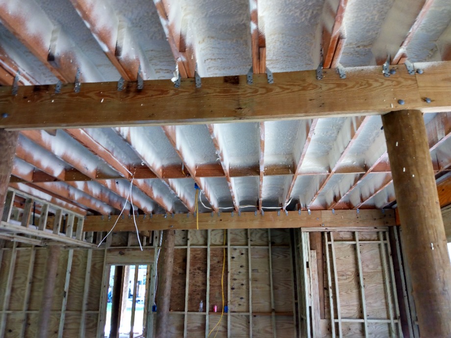 Closed Cell Spray Foam  Fireplace Sales 